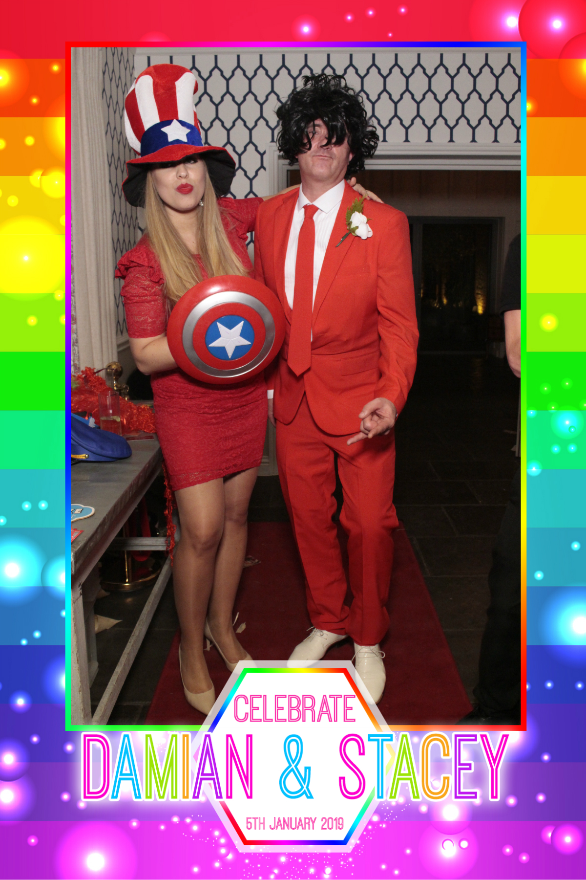 Damian and Stacey's Wedding | View more photos from the event at gallery.myphotoboothexperience.co.uk/u/MyPhotoBoothExperienceLtd/Damian-and-Staceys-Wedding